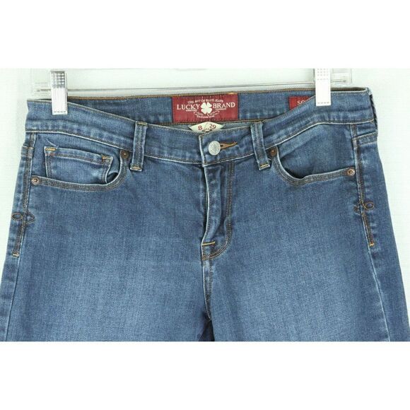 Lucky Brand Jeans Sofia Boot Cut denim low rise Womens 8 29 - Picture 4 of 7